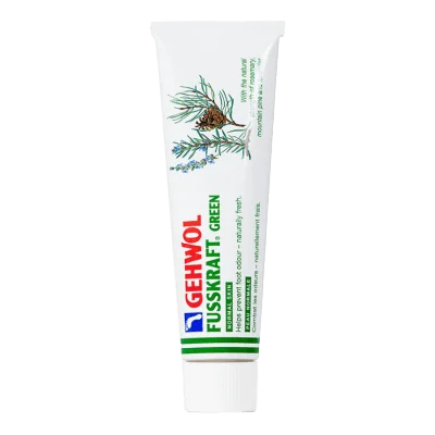 GEHWOL FUSSKRAFT GREEN Αντιιδρωτική και αναζωογονητική κρέμα ποδιών 75 ml