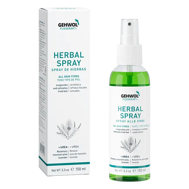 GEHWOL FUSSKRAFT Herbal Spray Αποσμητικό και περιποιητικό σπρέι για τα πόδια 150 ml