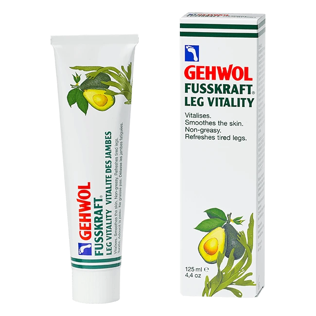 GEHWOL FUSSKRAFT Leg Vitality Περιποιητική κρέμα για γάμπες 125 ml
