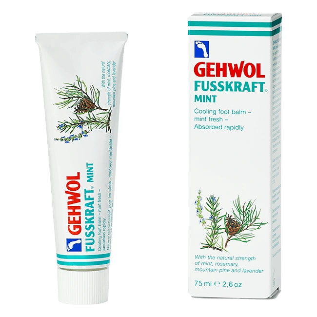 GEHWOL FUSSKRAFT MINT Αντιφλογιστικό βάλσαμο ποδιών 75 ml