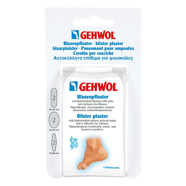 GEHWOL Αυτοκόλλητο Επίθεμα για Φουσκάλες σε 3 μεγέθη